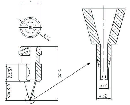 精密ノズル　UNC-PNシリーズ